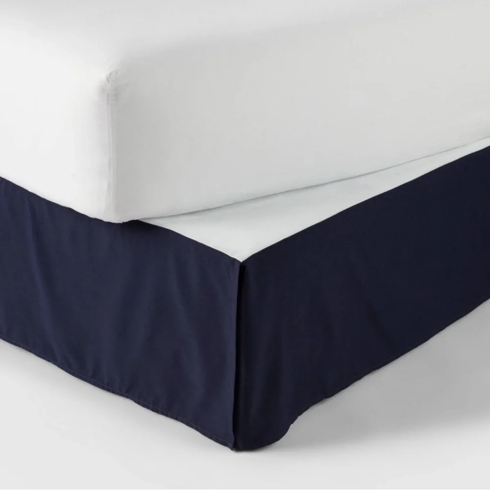 ✨NEW✨ Threshold 12pc King Micro Texture Comforter & Sheet Bedding Set Navy